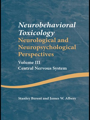 cover image of Neurobehavioral Toxicology